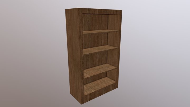 [FREE] Wooden Shelve 3D Model