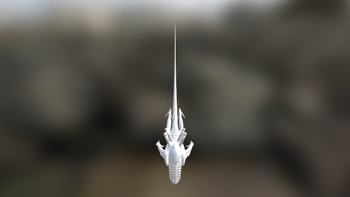 S7wcd1xvvk- Alien 3D Model