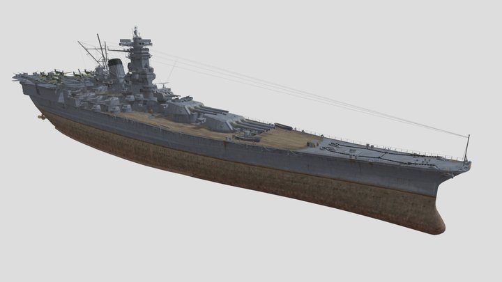 Japan Hybrid Warship Dewa(近江)
