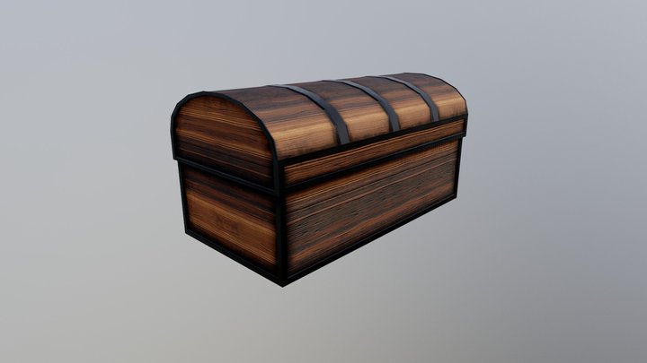 Schatztruhe 3D Model