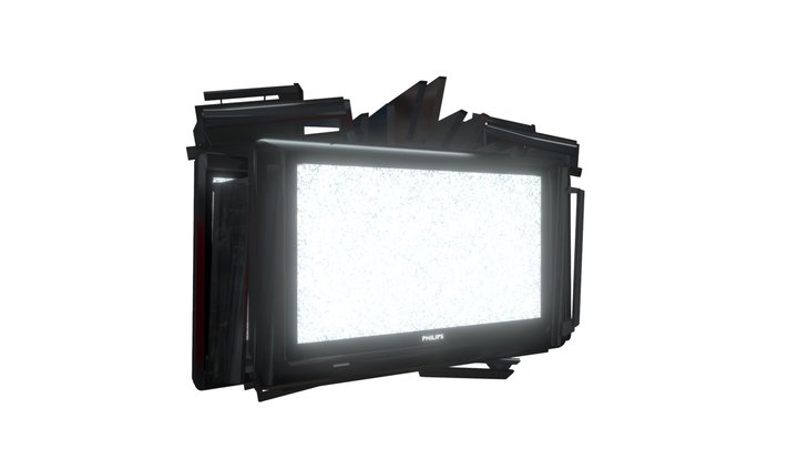 upgrade titán tv man tv head 3D Model