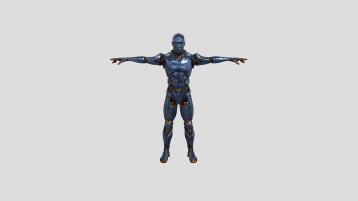 Boy Robot 3D Model
