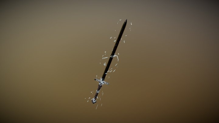 Uncommon Greatsword 3D Model