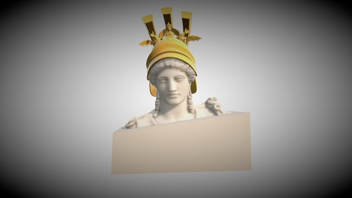 The Parthenon in 3D | Athenas' Helmet 3D Model