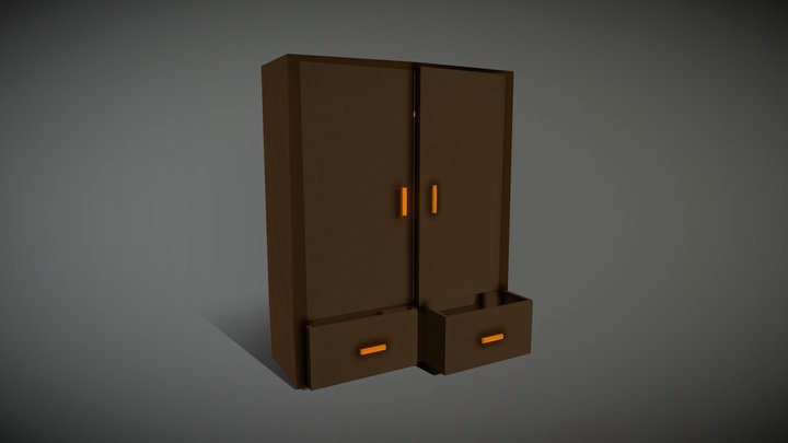 Lowpoly Wardrobe