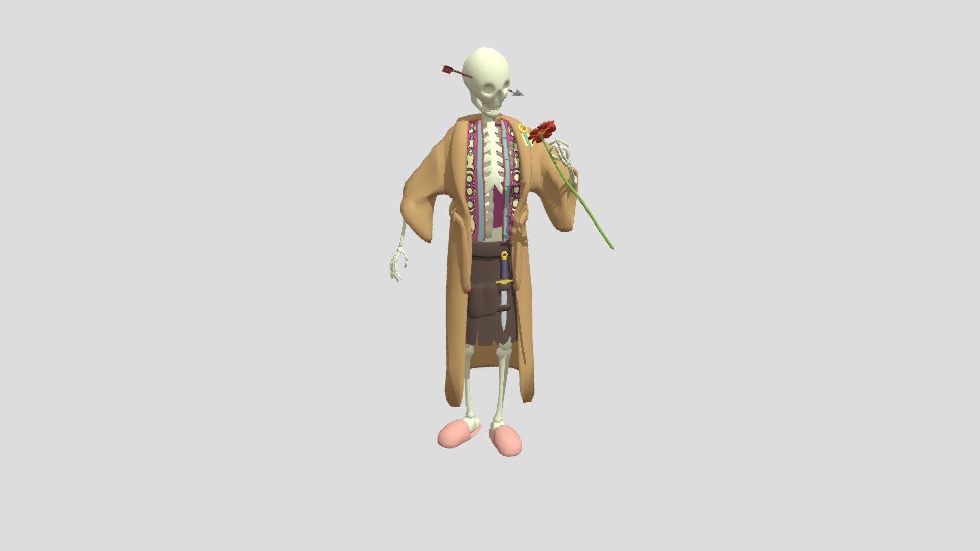 Reginald - undead florist (no shader)