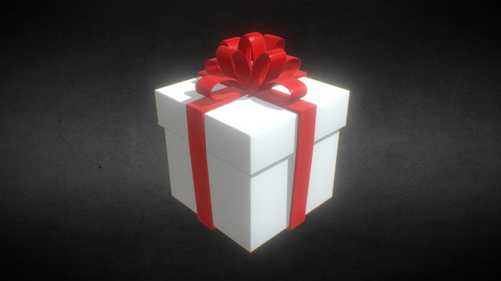 A Gift Box 3D Model