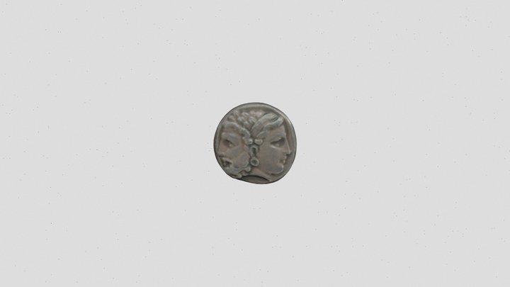 Janiform head of Zeus and Hera / Tenedos 3D Model
