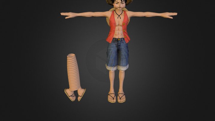 Luffy 3D Model