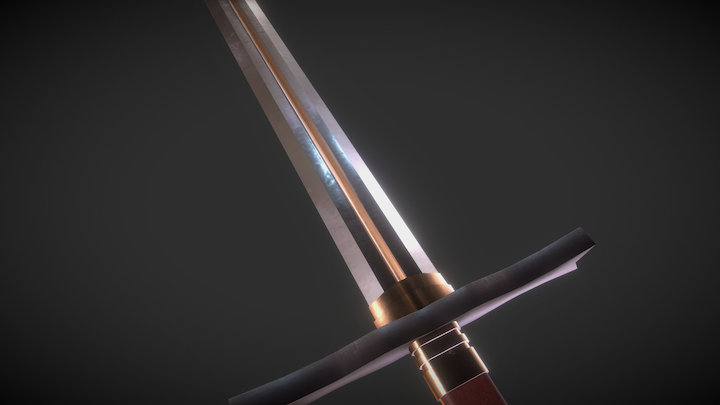Royale Sword 3D Model