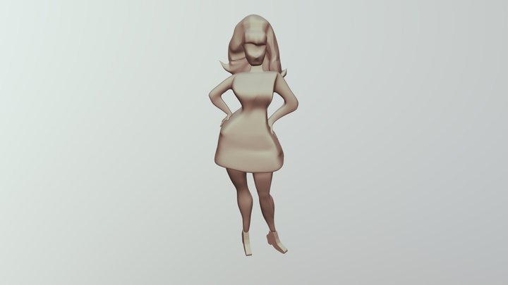 daphne blakee from scooby doo! 3D Model