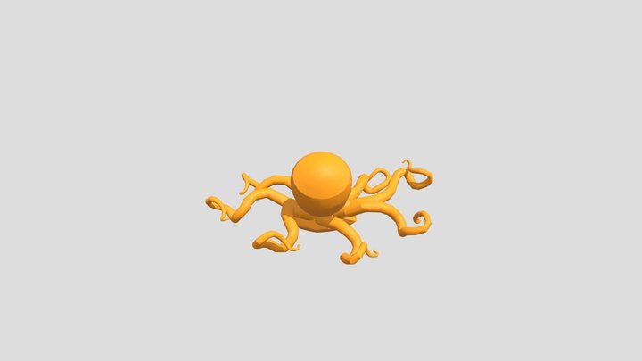 octopus kraken 3D Model