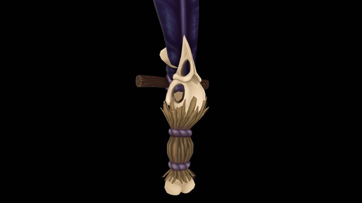 Feather Sword: The Dreaded Dusted Death 3D Model