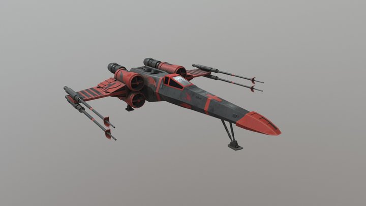 X-Wing Aria Squadron 3D Model