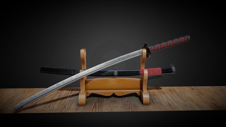 Katana 3D Model