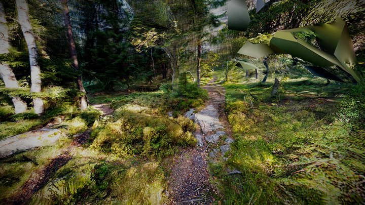 Forest env low res – Free 3D Model STL
