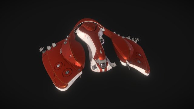 Spaceship Heroes / Endless Space 2 3D Model