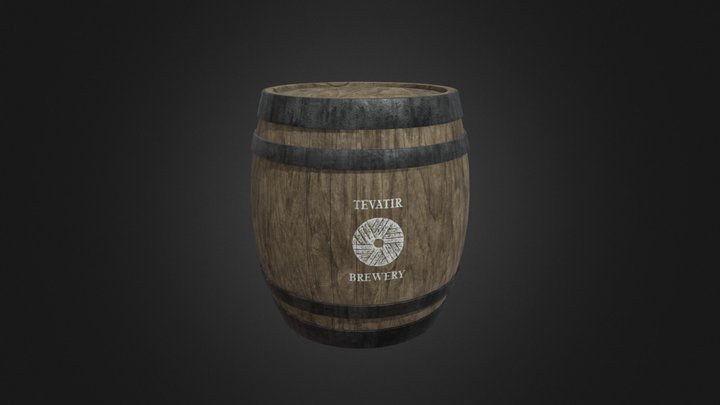 Barrel 1 3D Model