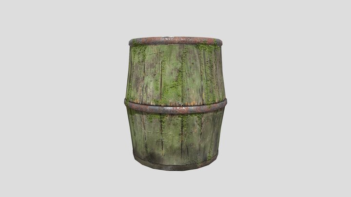 Barrel 3D Model
