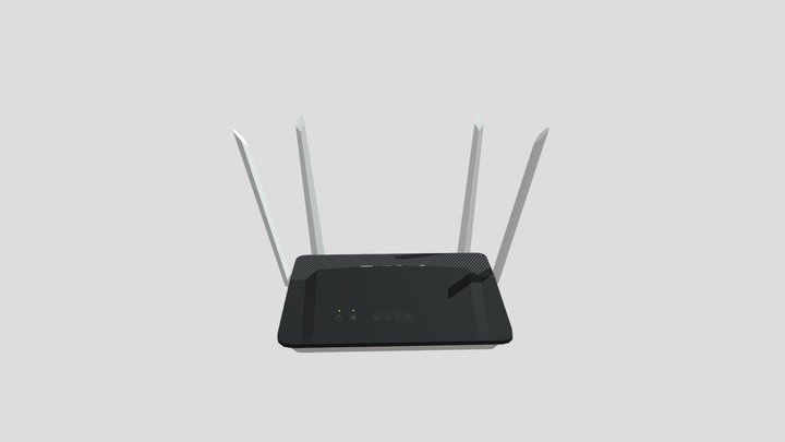 Router 3D Model