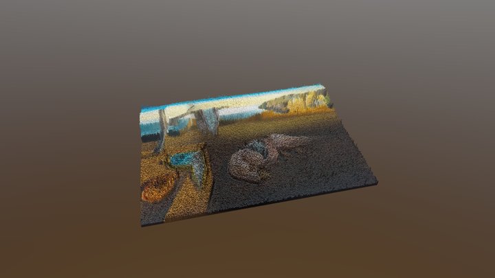 Persistence Of Memory by Salvador Dali 3D Model