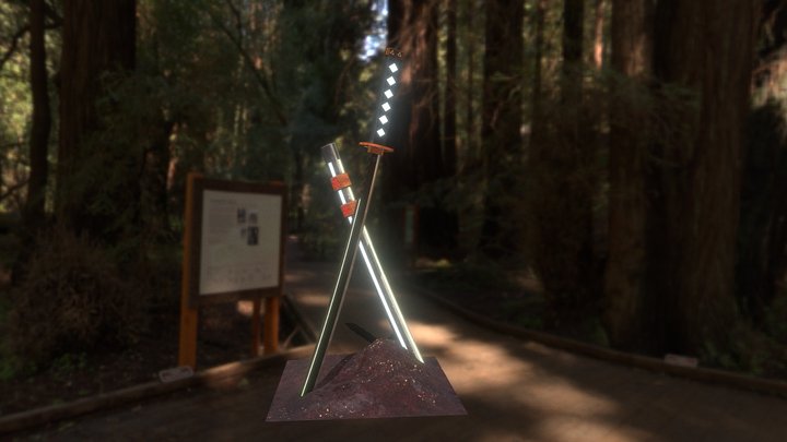 SAKURA KATANA 3D Model