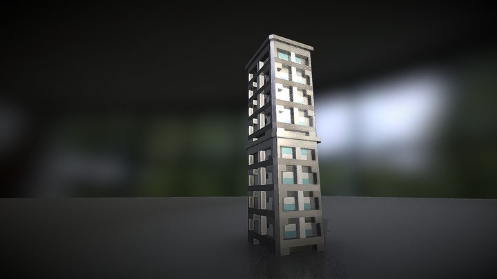 Bullet Physics Demolition Animation 5