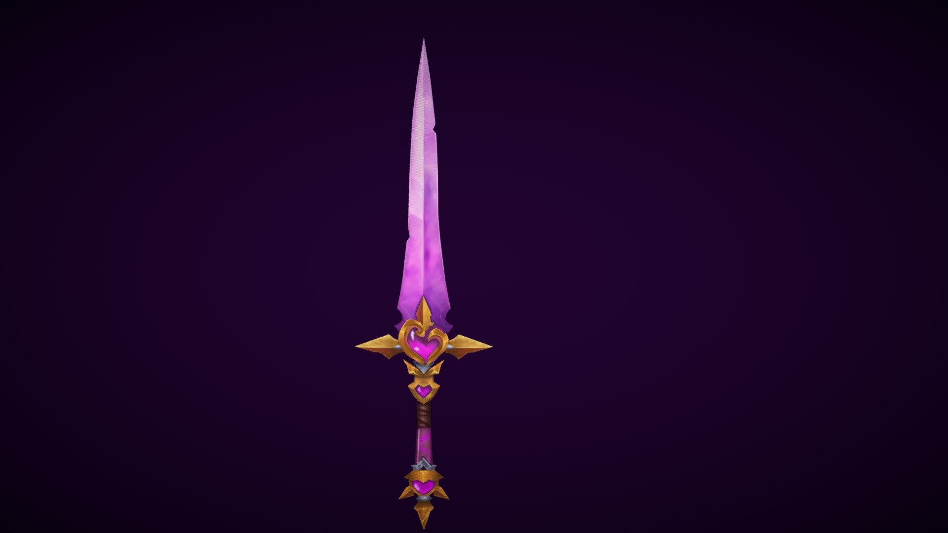 Stylized Fantasy Sword - Download Free 3D model by Spider-Pig (@ilwsq ...