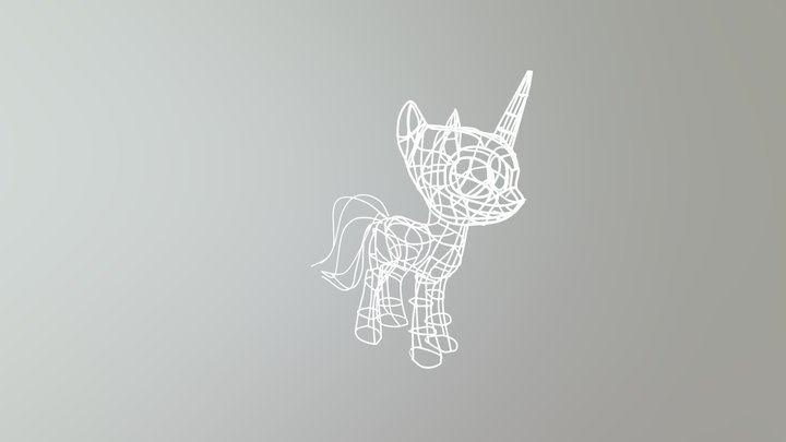 Pony 3D Model