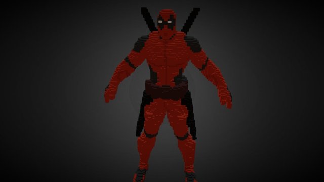 Deadpool 3D Model