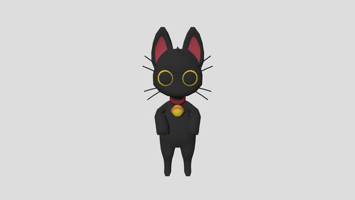 Black Cat 3D Model