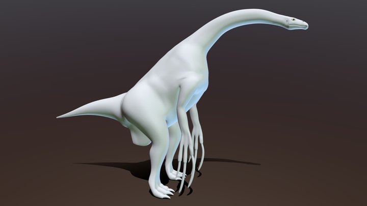 Therizinosaurus- Dinosaur 3D Model