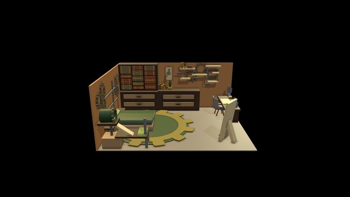 Avatarroom 3D Model