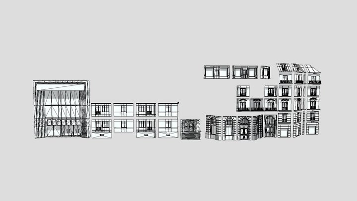 KitBash Prototype 3D Model