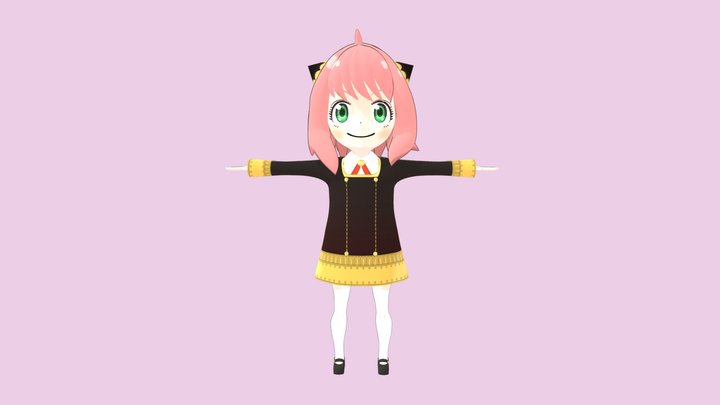 SPY×FAMILY - Anya Forger 3D Model