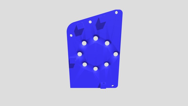 Palm Upper xArm/Franka 3D Model