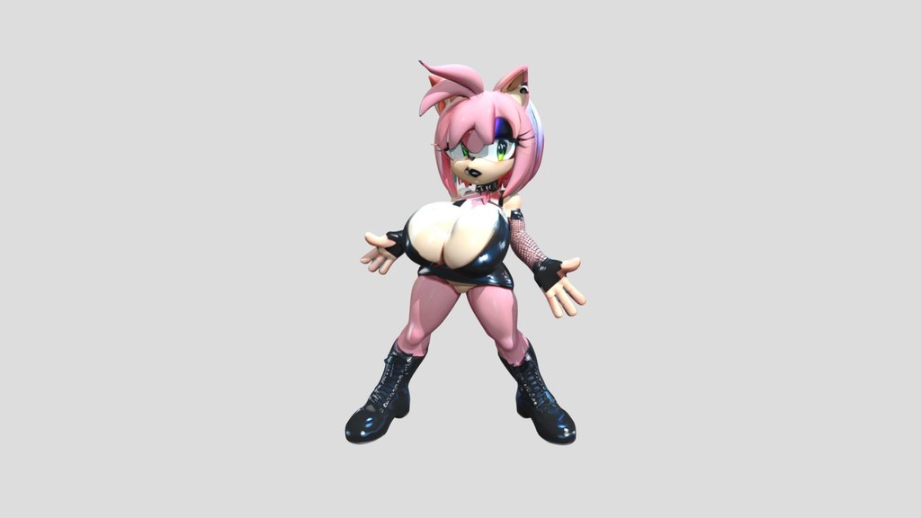 Amy rose goth girl mistake