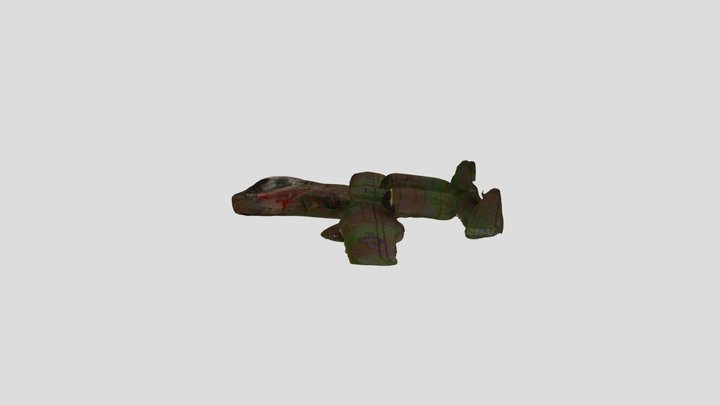 Toy Plane 3D Model