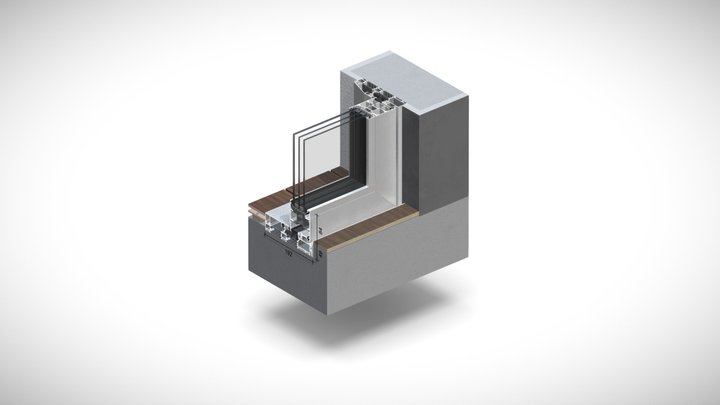 Schüco ASE 80 3D Model