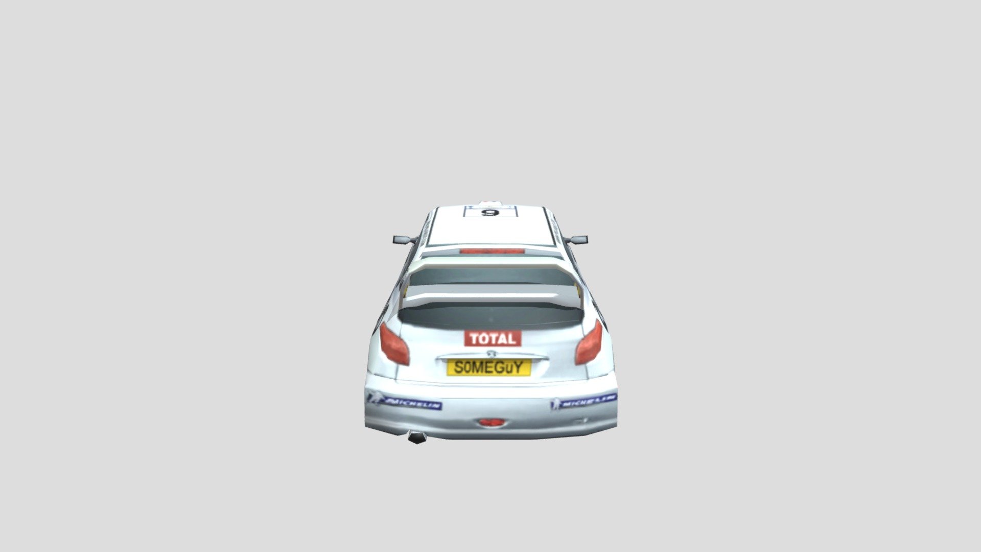 peugeot 206 rally - Download Free 3D model by amogusstrikesback2 ...