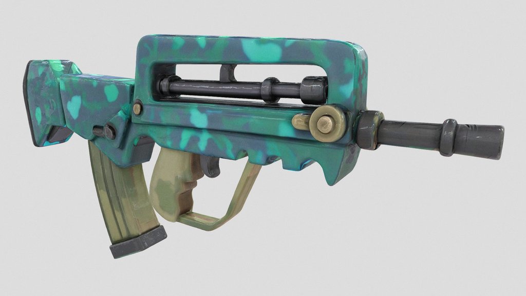 Cyberpunk_ Famas_❌_'Alpha-Assembly'
