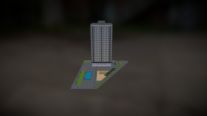 Nostrum Tower 3D Model