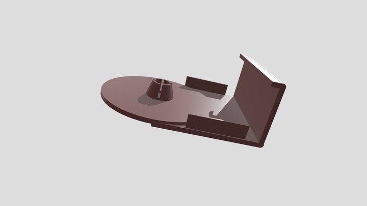 Abdeckung Schreibtisch 3D Model