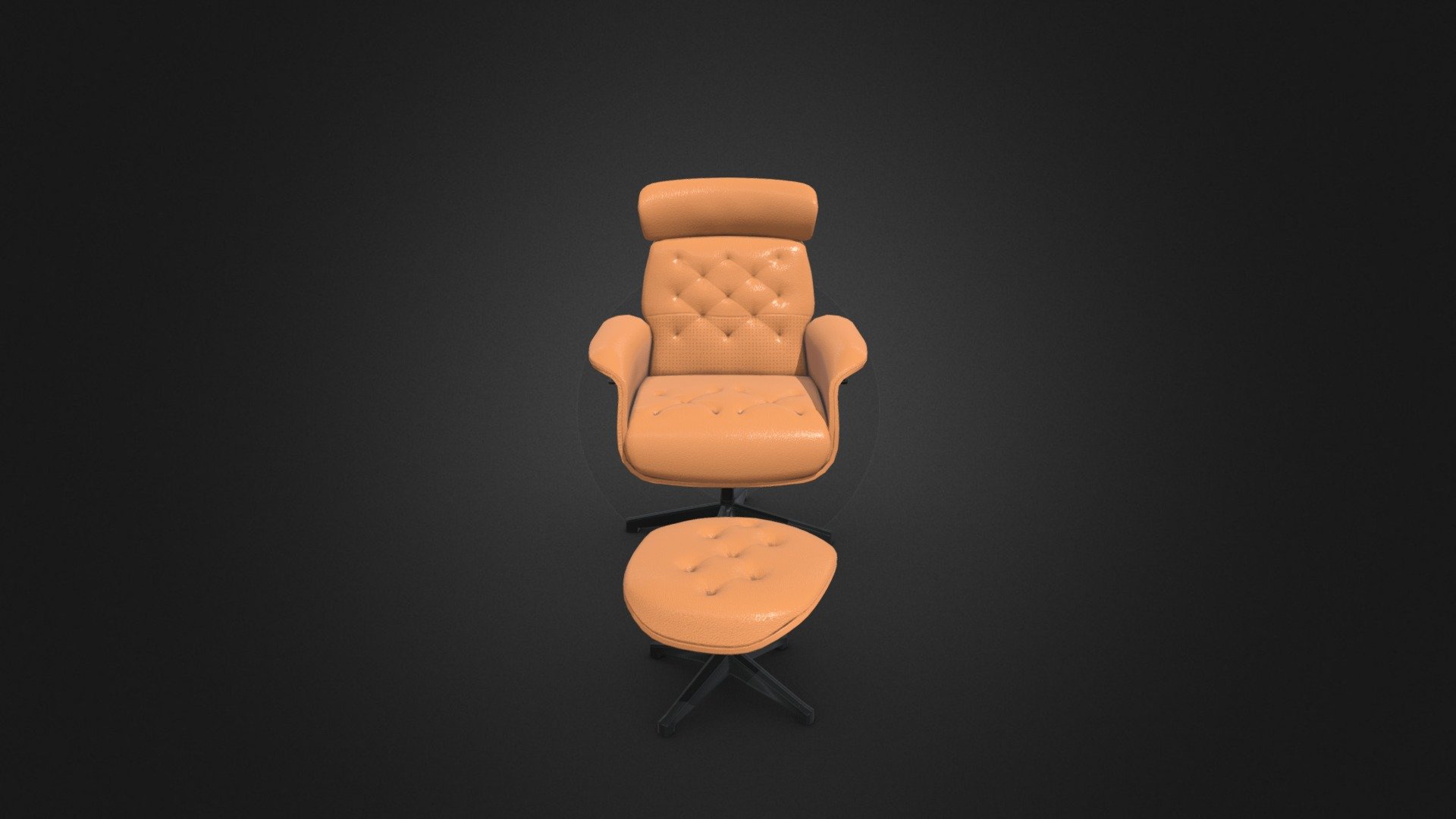 3d Chair 3d Model By Libin Benny [1a6587a] Sketchfab