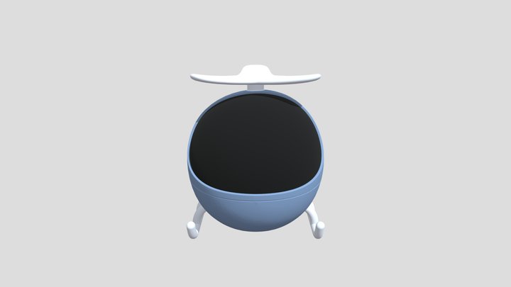 直升机 3D Model