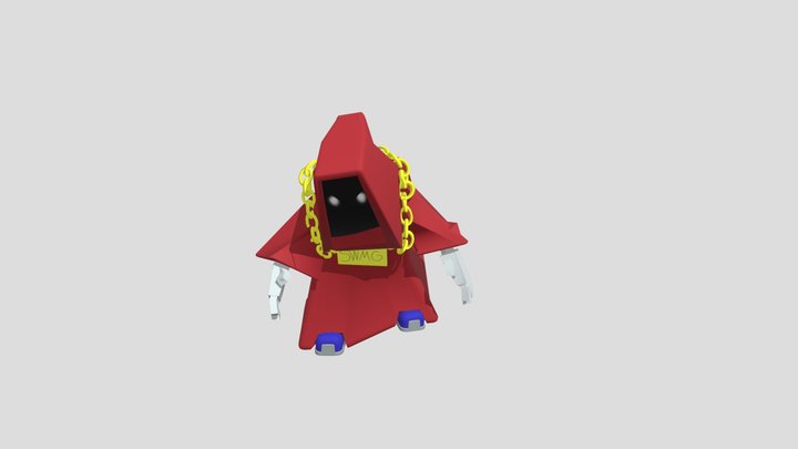 Run inimigo 3D Model
