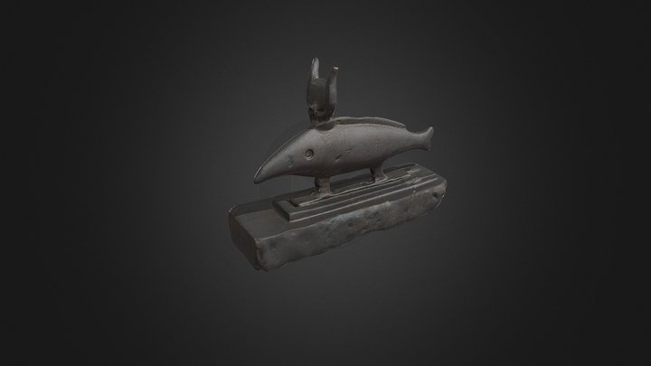 Bronze Oxyrhynchus Statuette 3D Model