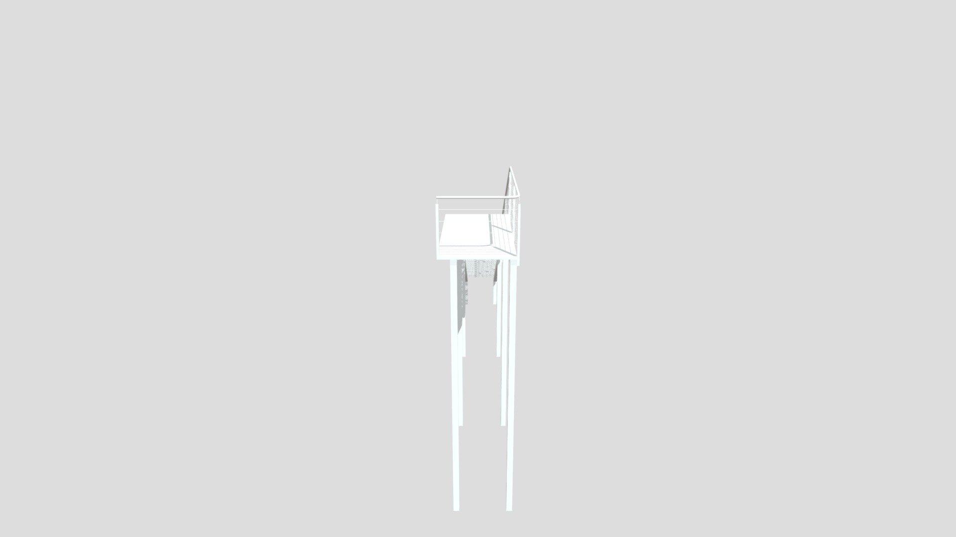 Outer Grid Stairs Metal-frame