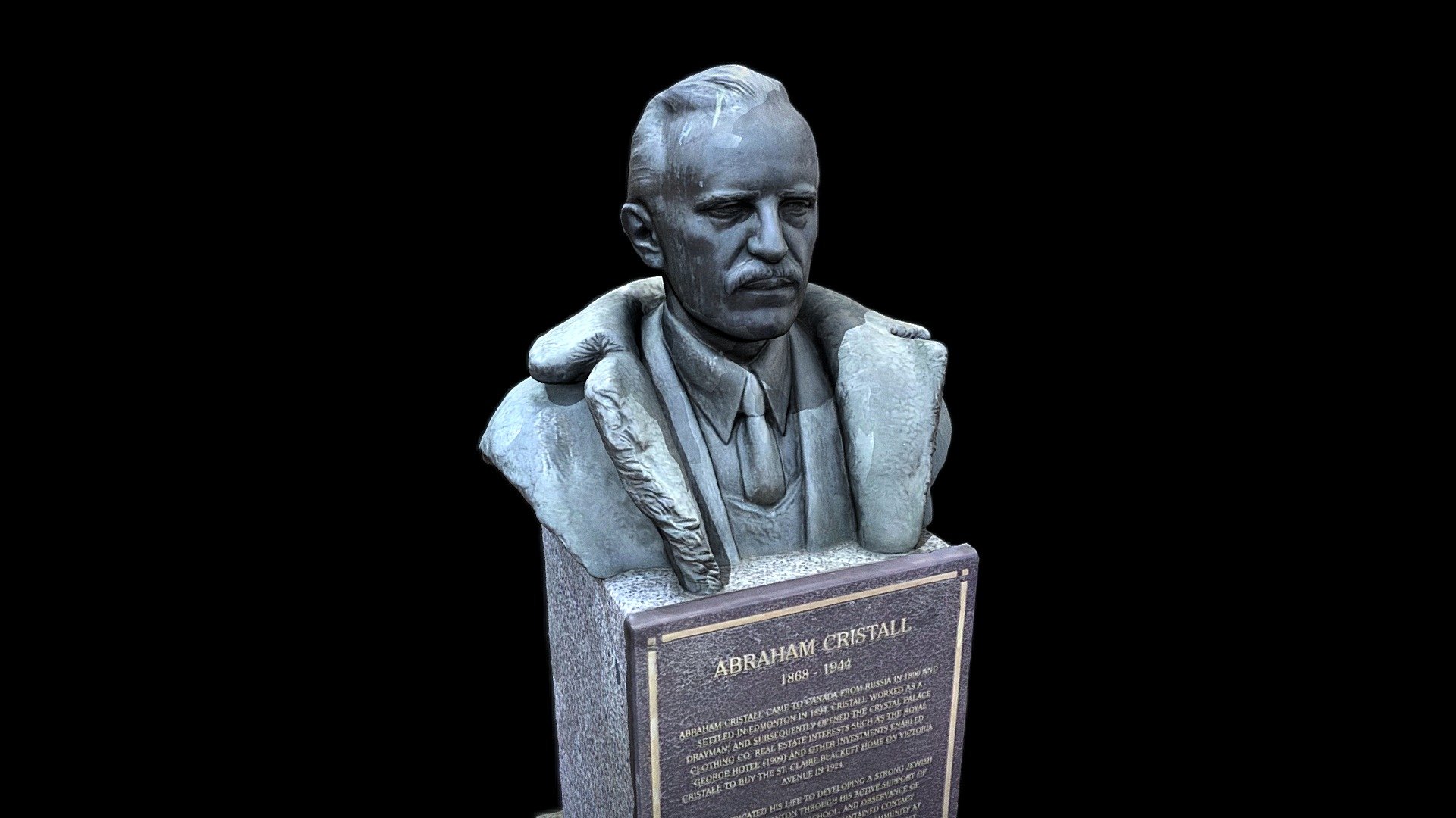 Bust of Abraham Cristall