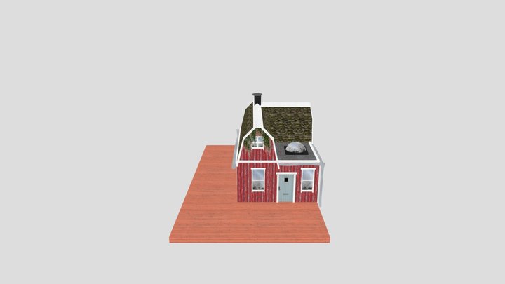 DAE - House Model 3D Model
